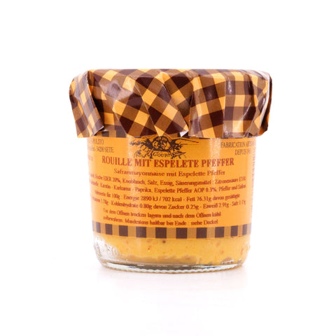 Azaïs-Polito Rouille mit Espelette Pfeffer Safranmayonnaise mit Espelette Pfeffer Bild 1