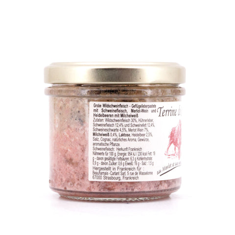 Beauharnais-CARLANT Wildschweinterrine mit Merlot und Heidelbeeren Bild 2