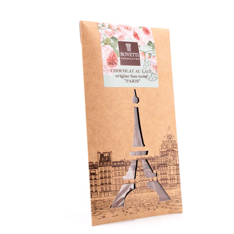 BOVETTI Chocolat au Lait origine Sao tome "Paris" Milchschokolade Bild 2