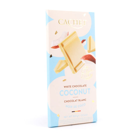 Cachet White Chocolate Coconut Weiße Schokolade mit Kokosnuss Bild 2