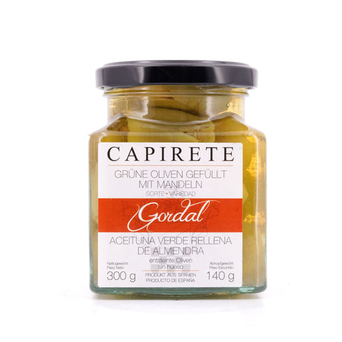 Capirete Gordal grüne Oliven mit Mandeln 300g Bild 1