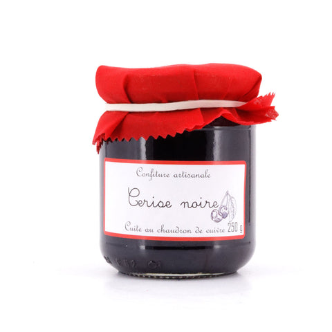 Confiture artisanale Cerise noire Schwarze Kirsch- Konfitüre Bild 1
