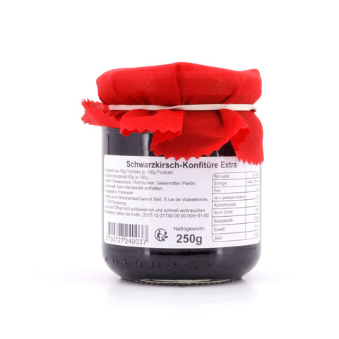 Confiture artisanale Cerise noire Schwarze Kirsch- Konfitüre Bild 2