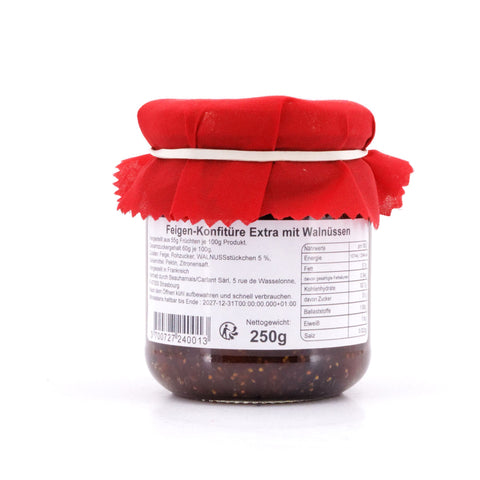 Confiture artisanale Figue Feigenkonfitüre mit Walnüssen Bild 2