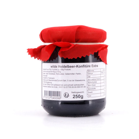 Confiture artisanale Myrtille Wilde Heidelbeer Konfitüre Bild 2