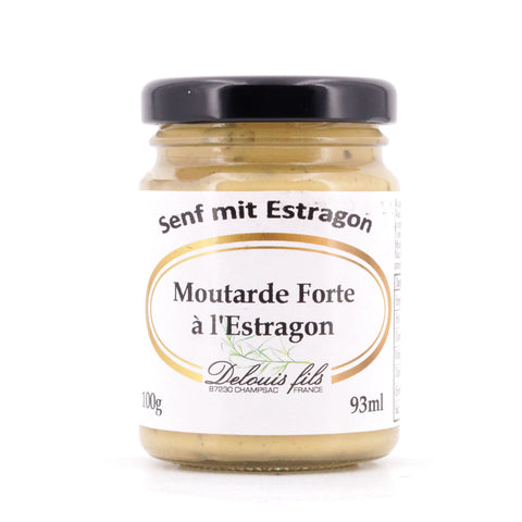 Delouis Fils Moutarde Forte à L´Estragon Senf mit Estragon Bild 1