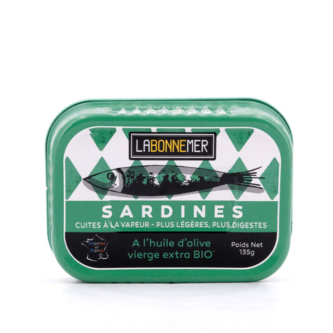 Ferrigno La Bonne Mer Sardinen mit Bio-Olivenöl 135g Bild 1
