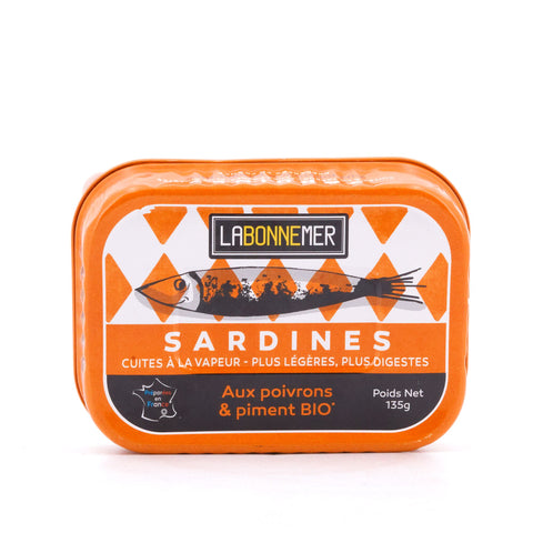 Ferrigno La Bonne Mer Sardinen mit Bio Paprika und Piment 135g Bild 1