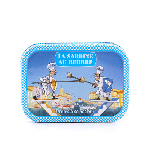 Ferrigno La Bonne Mer Sardinen mit Butter und Fleur de sel aus Camargue (zum Braten) 115g Bild 1