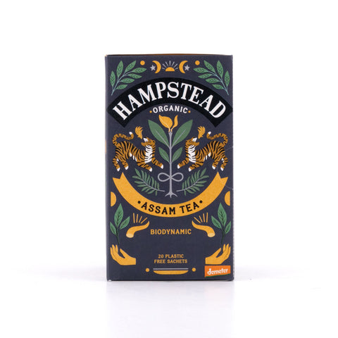 Hampstead Tea BIO Organic Assam Imperial 20 Teebeutel Bild 1
