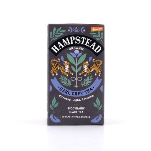 Hampstead Tea BIO Organic Earl Grey 20 Teebeutel Bild 1