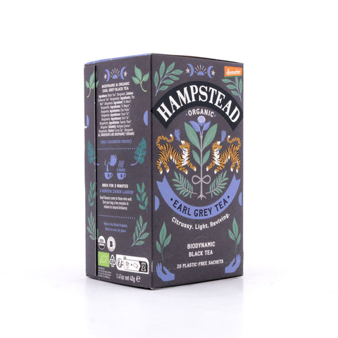 Hampstead Tea BIO Organic Earl Grey 20 Teebeutel Bild 2