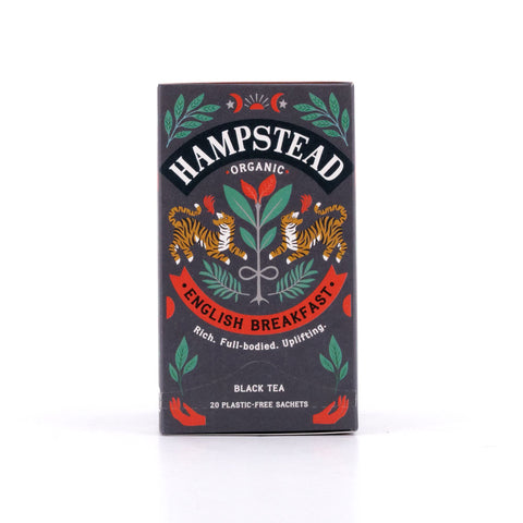 Hampstead Tea BIO Organic English Breakfast 20 Teebeutel Bild 1