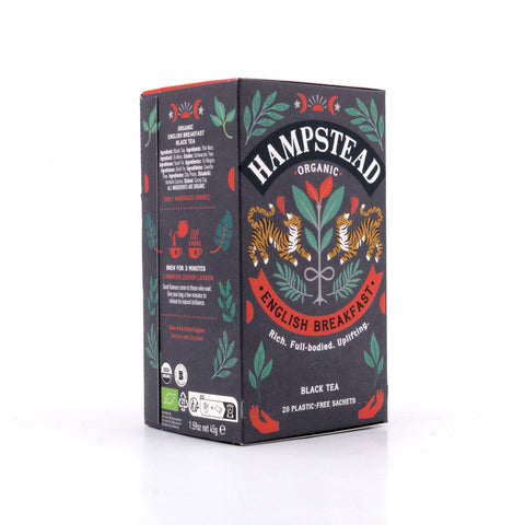 Hampstead Tea BIO Organic English Breakfast 20 Teebeutel Bild 2