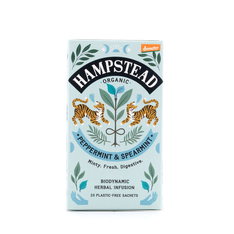 Hampstead Tea BIO Organic Green Tea & Jasmine 20 Teebeutel Bild 1