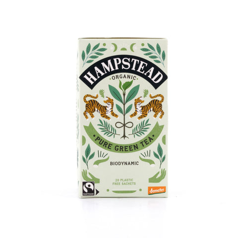 Hampstead Tea BIO Organic Green Tea Clean 20 Teebeutel Bild 1