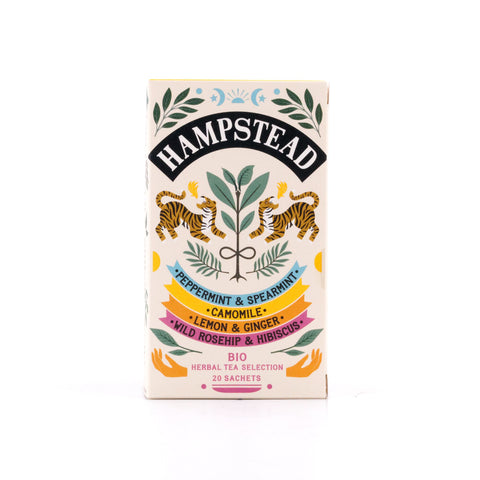 Hampstead Tea Organic Herbal Harmonies Selection aus 4 verschiedenen Tee`s Bild 1