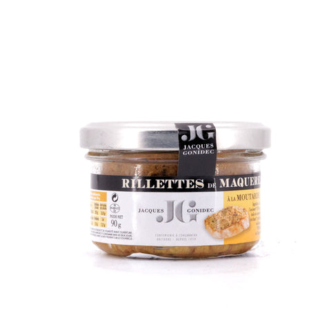 Jacques Gonidec Makrelenrillettes mit BIO-Senf Bild 1