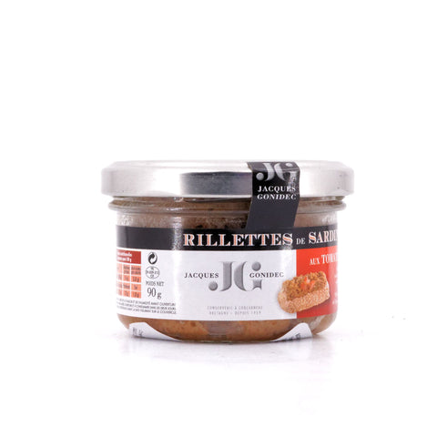 Jacques Gonidec Sardinenrillette mit frischen BIO-Tomaten Bild 1