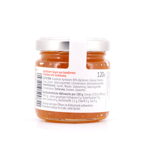 Lazzaris Aprikosen-Senf-Sauce aus kandierten Früchten Bild 2