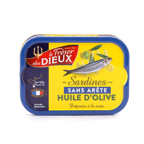 Le Trésor des Dieux Sardinen in Olivenöl ohne Gräten 115g Bild 1