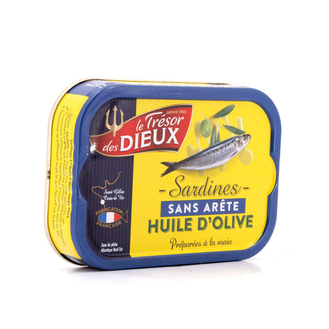 Le Trésor des Dieux Sardinen in Olivenöl ohne Gräten 115g Bild 2