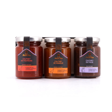 Maison Francis Miot Chutney Trio Feigen, Mango & Paprika Bild 2