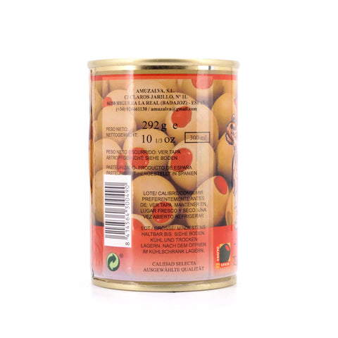 Rio Ana Aceitunas Rellenas de Pasta de Pimiento Grüne Oliven gefüllt mit Paprikapaste 292g Bild 2