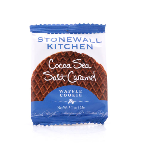 Stonewall Kitchen Cocoa Sea Salt Caramel Waffelkeks mit Kakao,Meersalz & Karamell Bild 1