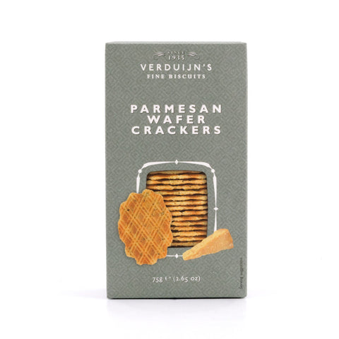 Verduijn's Parmesan Wafer Crackers Waffeln mit Parmesan, Basilikum und Knoblauch Bild 1