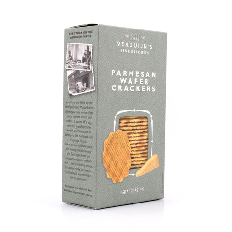 Verduijn's Parmesan Wafer Crackers Waffeln mit Parmesan, Basilikum und Knoblauch Bild 2