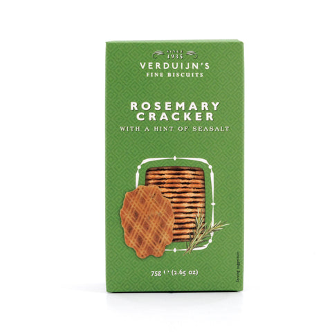 Verduijn's Rosemary Cracker Waffeln mit Rosmarin und Meersalz Bild 1
