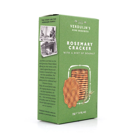 Verduijn's Rosemary Cracker Waffeln mit Rosmarin und Meersalz Bild 2
