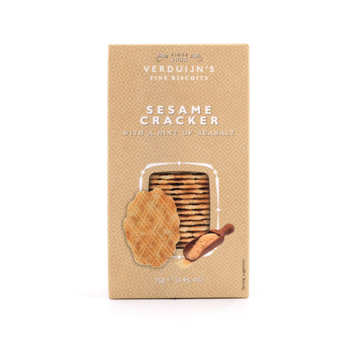 Verduijn's Sesame Cracker Waffeln mir Sesam und Meersalz Bild 1