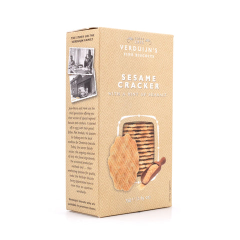 Verduijn's Sesame Cracker Waffeln mir Sesam und Meersalz Bild 2