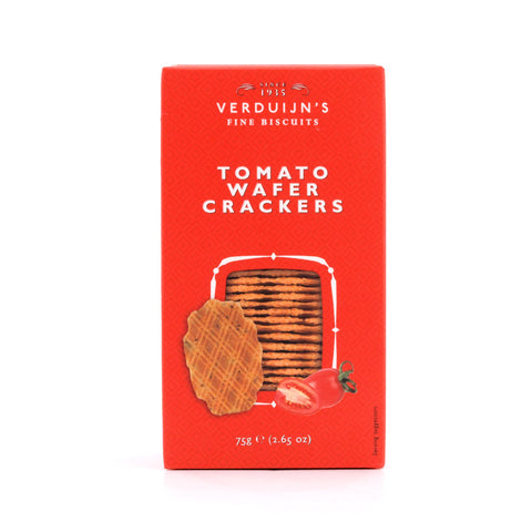 Verduijn's Tomato Wafer Crackers Waffeln mit Tomate und Basilikum Bild 1