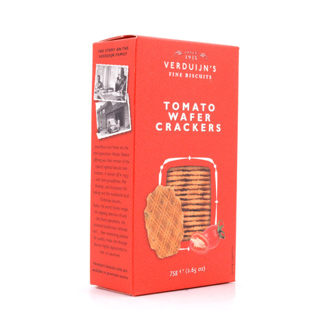Verduijn's Tomato Wafer Crackers Waffeln mit Tomate und Basilikum Bild 2