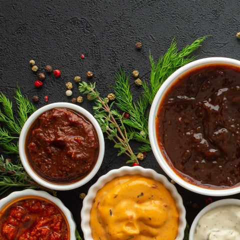 vegetarische Würzsaucen