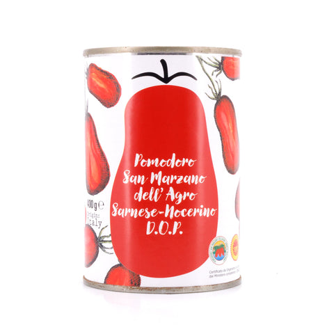 Agrigenus Pomodoro S. Marzano dell`Agro Sarnese-Nocerino D.O.P. ganze geschälte Tomaten im eigenen Saft 400g Bild 1