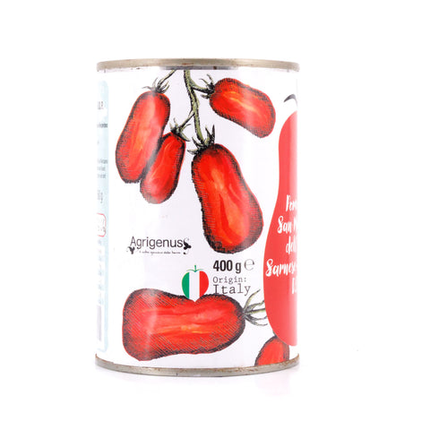 Agrigenus Pomodoro S. Marzano dell`Agro Sarnese-Nocerino D.O.P. ganze geschälte Tomaten im eigenen Saft 400g Bild 2