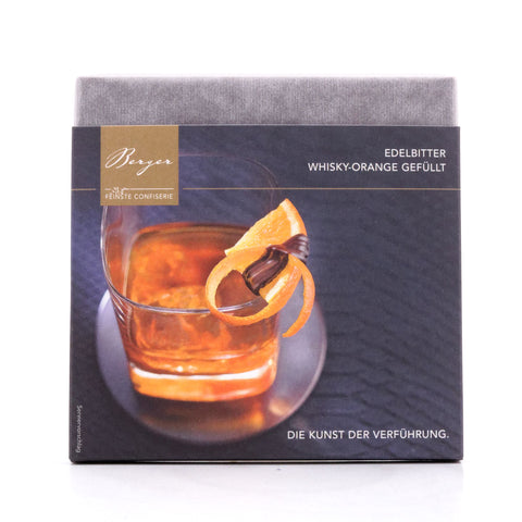 Berger Edelbitterschokolade mit Whiskey-Orange gefüllt Bild 1