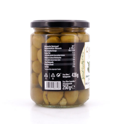 Bernal Grüne Oliven gefüllt mit Jalapenopaste 436g Glas Bild 2