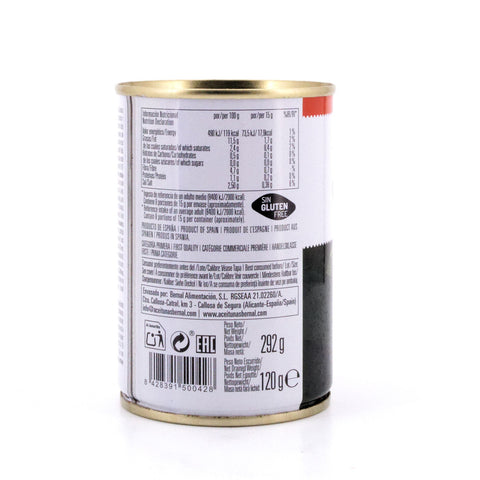 Bernal Grüne Oliven gefüllt mit Pfefferpaste 292g Dose Bild 2