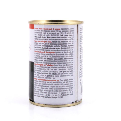 Bernal Grüne Oliven gefüllt mit Pfefferpaste 292g Dose Bild 3