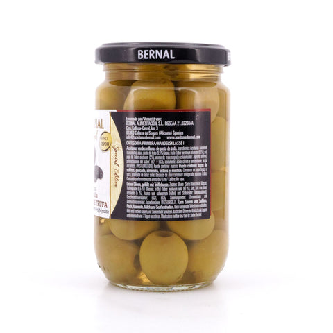 Bernal Grüne Oliven gefüllt mit Trüffelpaste 300g Glas Bild 3