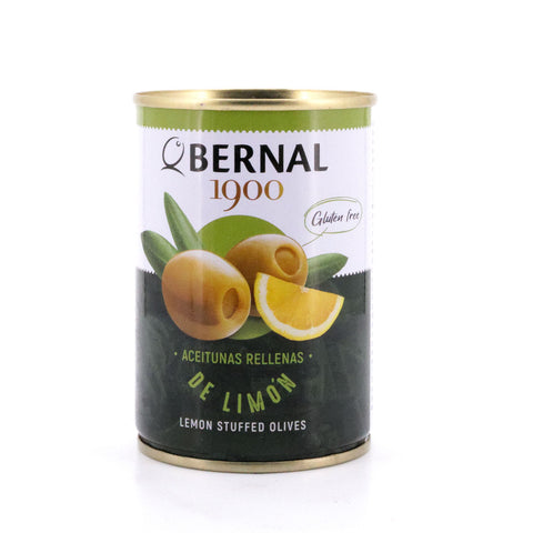 Bernal Grüne Oliven gefüllt mit Zitronenpaste 292g Dose Bild 1