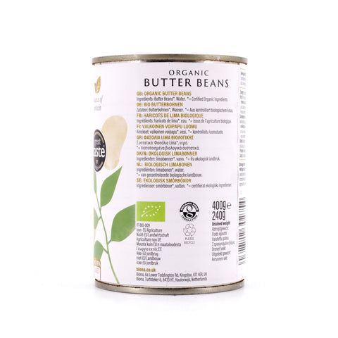 Biona Organic Butter Beans Bio Butterbohnen Bild 3