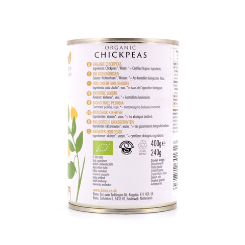 Biona Organic Chickpeans Kichererbsen Bild 2
