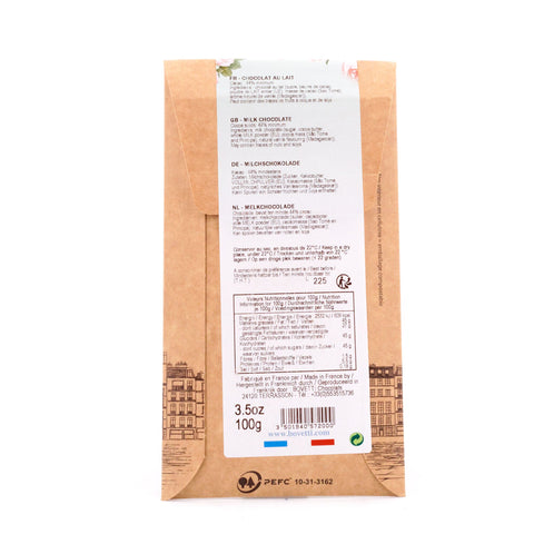 BOVETTI Chocolat au Lait origine Sao tome "Paris" Milchschokolade Bild 3
