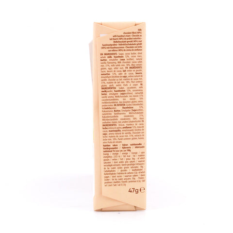 Cachet Milk Chocolate Hazelnut Cream Riegel Vollmilchschokolade gefüllt mit Haselnusscreme Bild 3